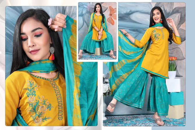 Jiyanshi 8052 Girls Wear Readymade Suits Catalog
